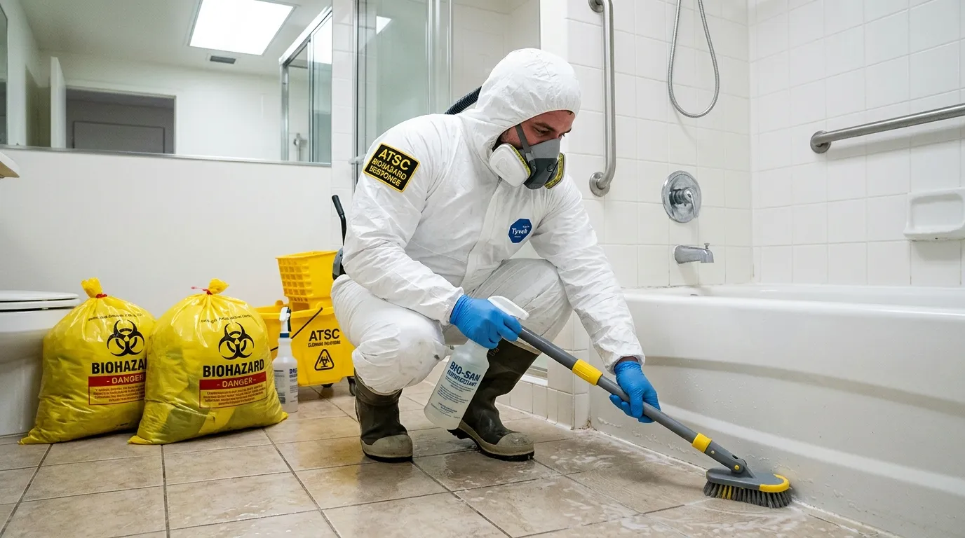 Decontamination equipment deployed for Blood Cleanup in Pittsburg